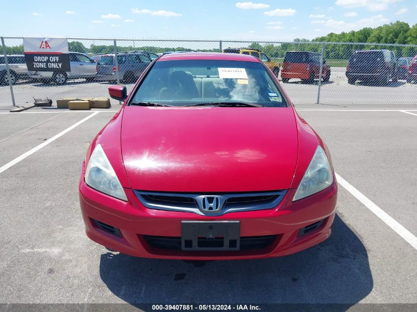 2007 Honda Accord 2.4 Lx VIN: 1HGCM72367A016050 Lot: 39407881