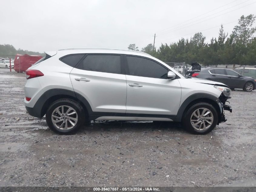 2018 Hyundai Tucson Sel VIN: KM8J33A42JU820018 Lot: 39407887