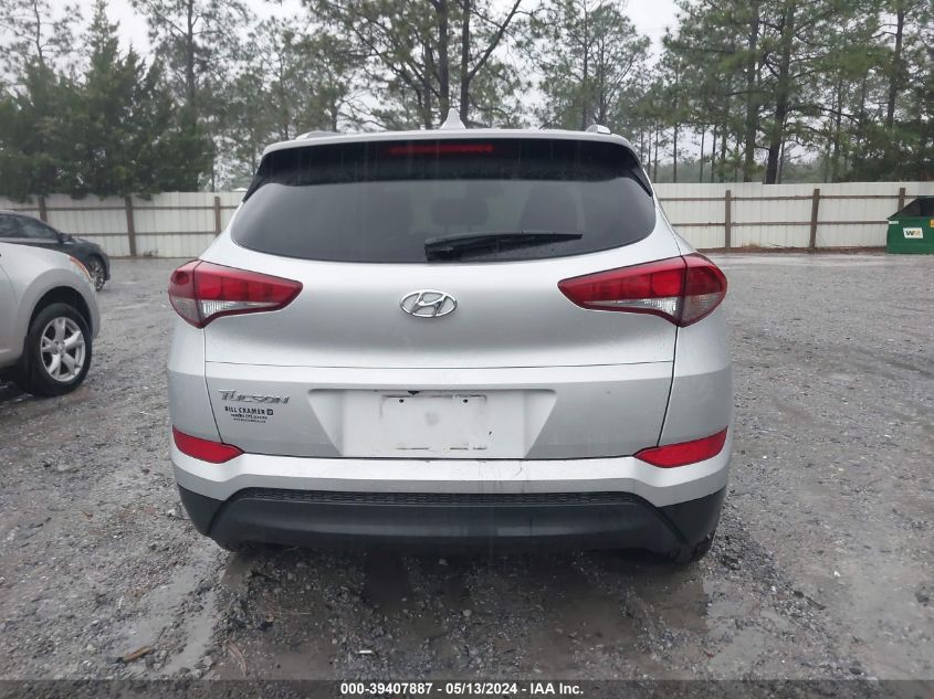 2018 Hyundai Tucson Sel VIN: KM8J33A42JU820018 Lot: 39407887