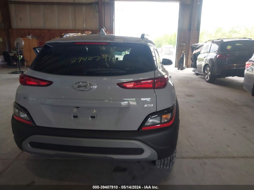 2023 Hyundai Kona Sel VIN: KM8K6CAB0PU012575 Lot: 39407910