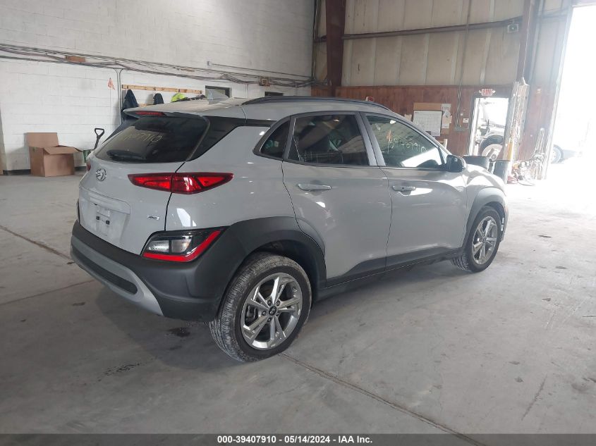 2023 Hyundai Kona Sel VIN: KM8K6CAB0PU012575 Lot: 39407910