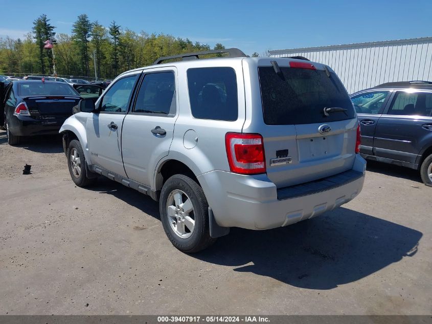 2008 Ford Escape Xlt VIN: 1FMCU03Z38KC90113 Lot: 39407917