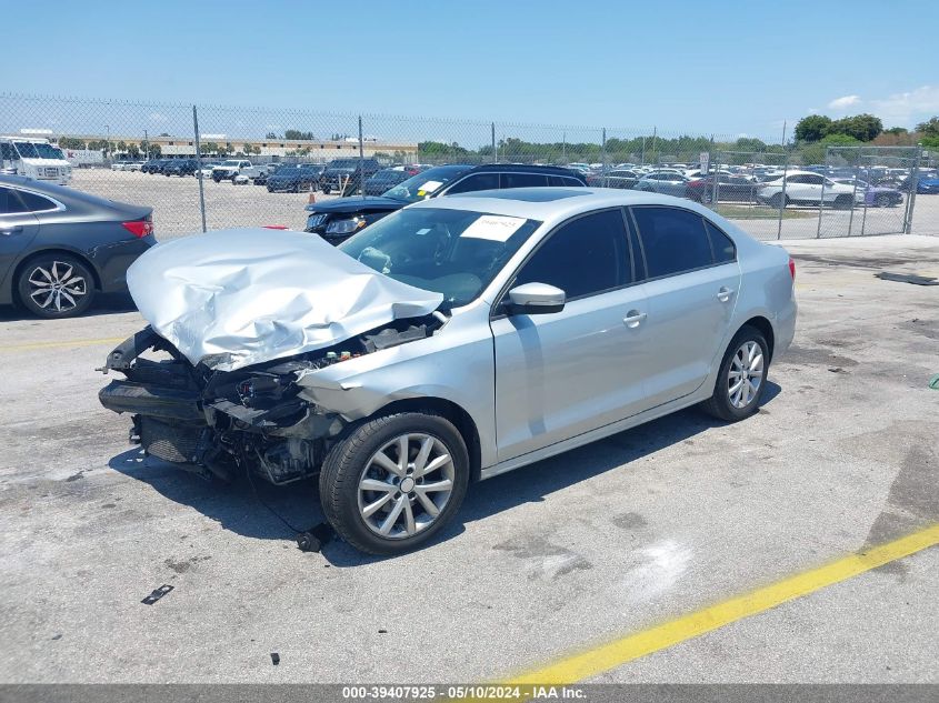 2012 Volkswagen Jetta 2.5L Se VIN: 3VWDP7AJ0CM302156 Lot: 39407925