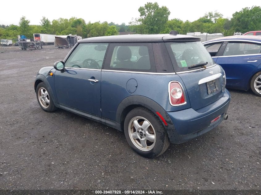 2011 Mini Cooper VIN: WMWSU3C59BT093265 Lot: 39407928