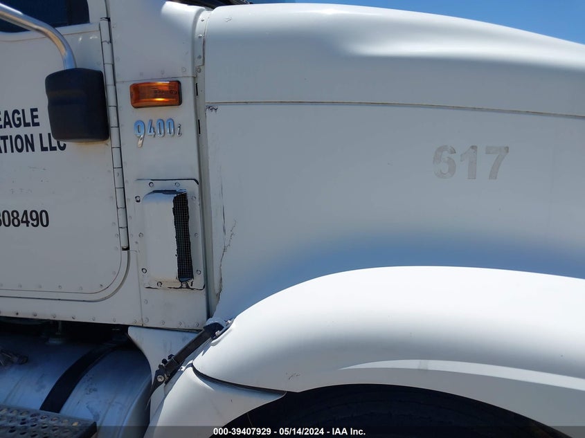 2007 International 9400 9400I VIN: 2HSCNAPRX7C308490 Lot: 39407929