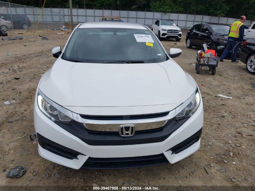 2018 Honda Civic Lx VIN: 19XFC2F5XJE043379 Lot: 39407958