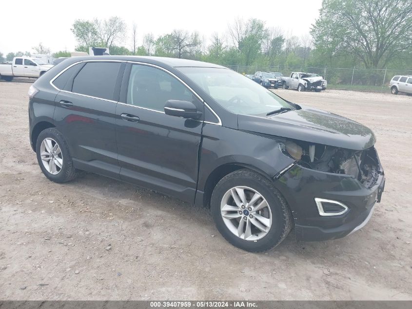 2015 Ford Edge Sel VIN: 2FMTK4J85FBB17675 Lot: 39407959