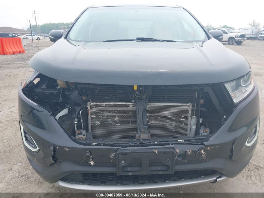 2015 Ford Edge Sel VIN: 2FMTK4J85FBB17675 Lot: 39407959