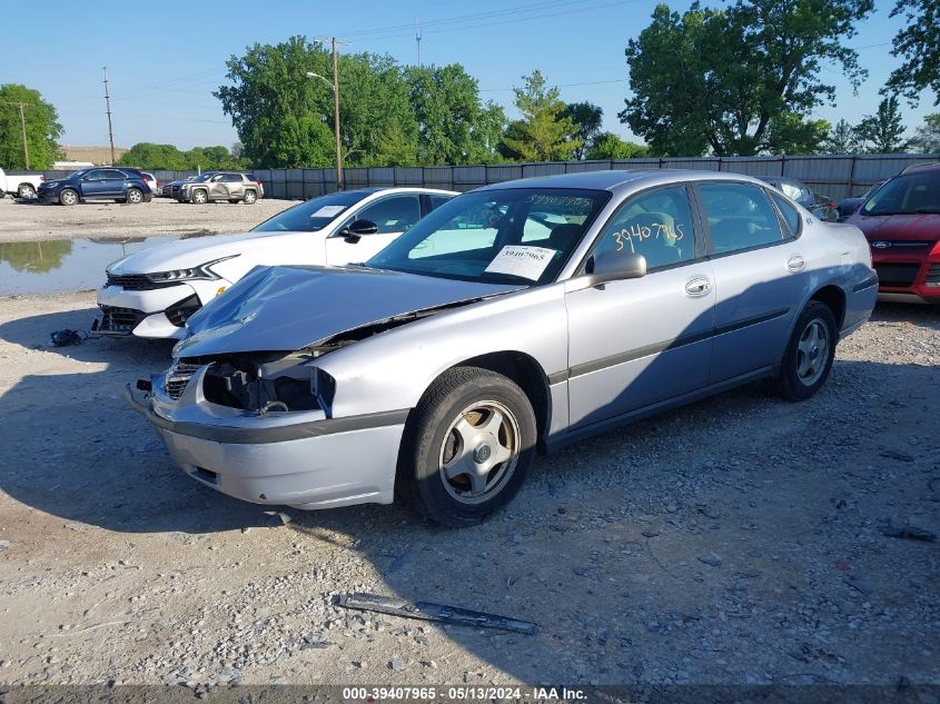 2005 Chevrolet Impala VIN: 2G1WF52E959390083 Lot: 39407965