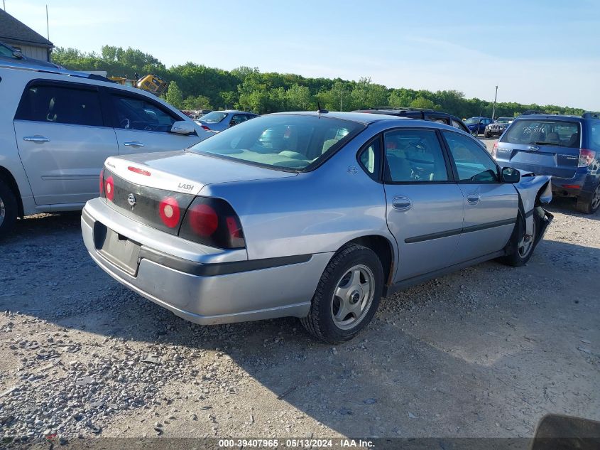 2005 Chevrolet Impala VIN: 2G1WF52E959390083 Lot: 39407965