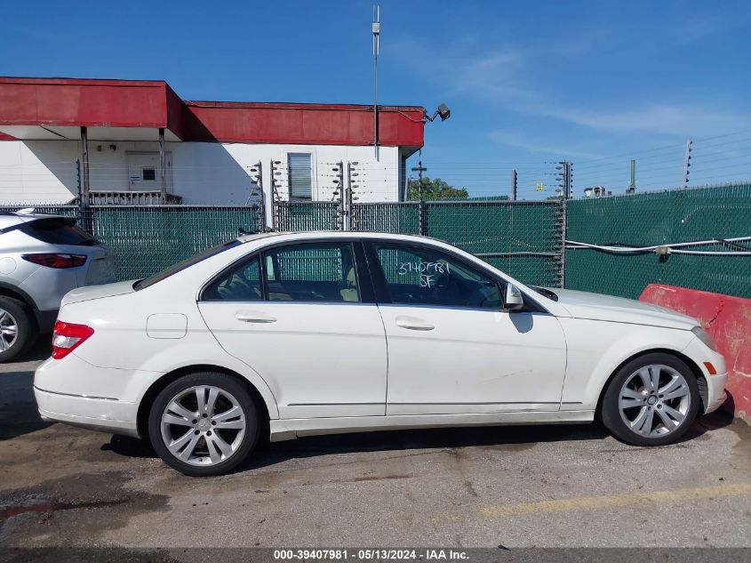 2009 Mercedes-Benz C 300 Luxury/Sport VIN: WDDGF54XX9R052428 Lot: 39407981