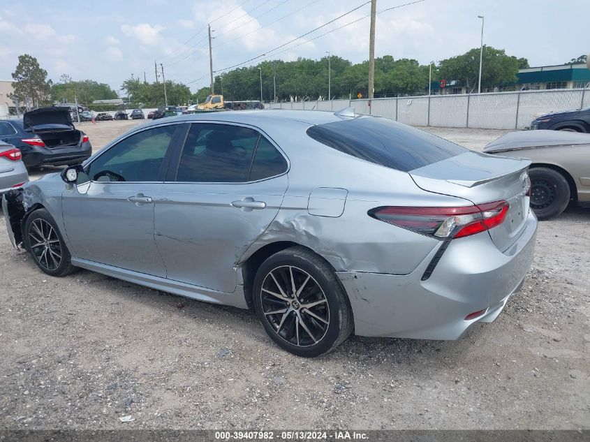 2021 Toyota Camry Se VIN: 4T1G11AK7MU575367 Lot: 39407982