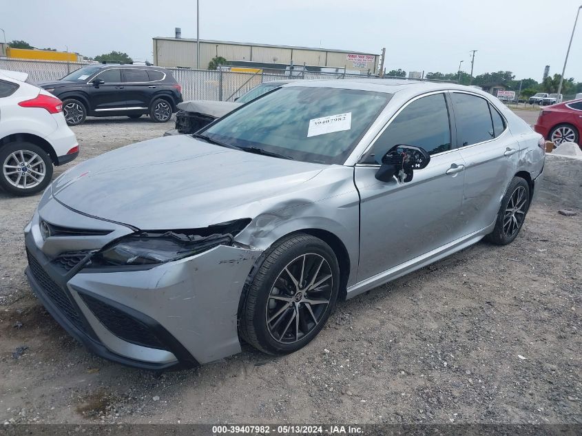 2021 Toyota Camry Se VIN: 4T1G11AK7MU575367 Lot: 39407982