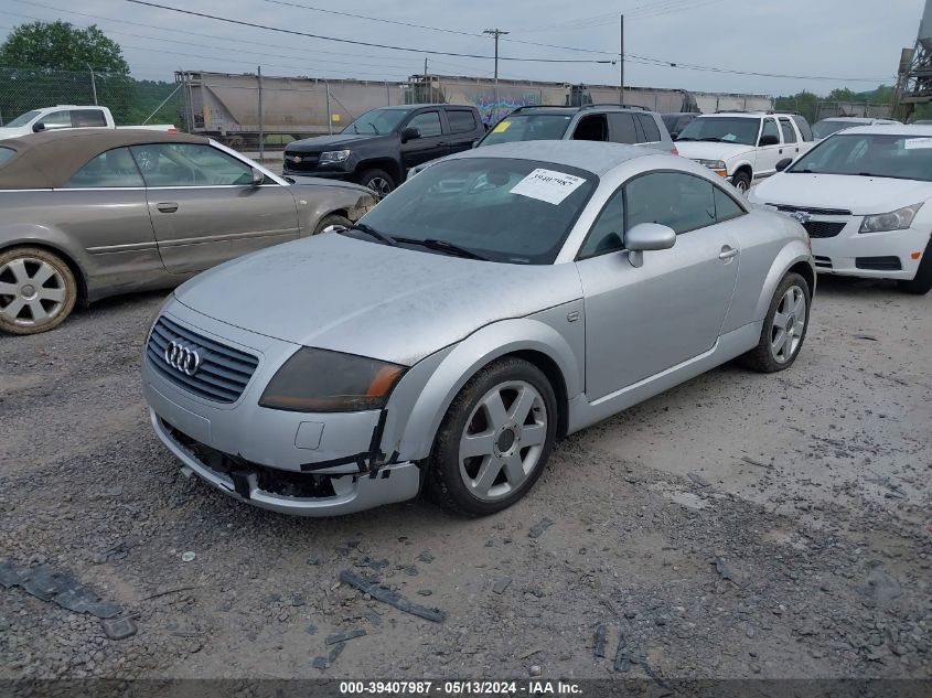 2001 Audi Tt VIN: TRUSC28N811007520 Lot: 39407987