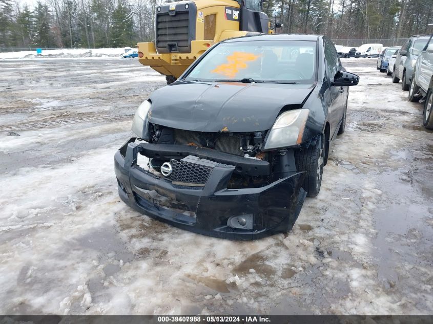 2012 Nissan Sentra 2.0 Sr VIN: 3N1AB6AP5CL714925 Lot: 39407988