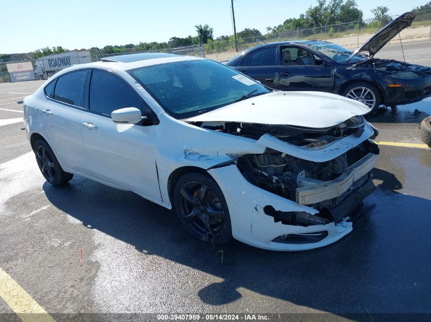 2016 Dodge Dart Limited VIN: 1C3CDFCB1GD578651 Lot: 39407989