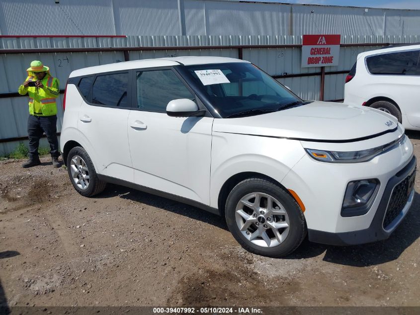 2022 Kia Soul Lx VIN: KNDJ23AU8N7833075 Lot: 39407992