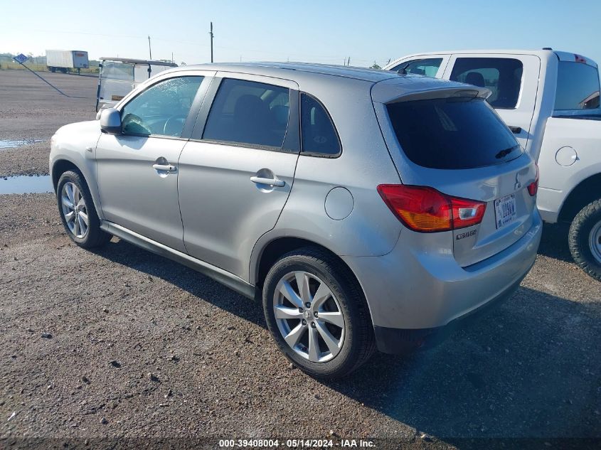 2015 Mitsubishi Outlander Sport Es VIN: 4A4AR3AU3FE039957 Lot: 39408004