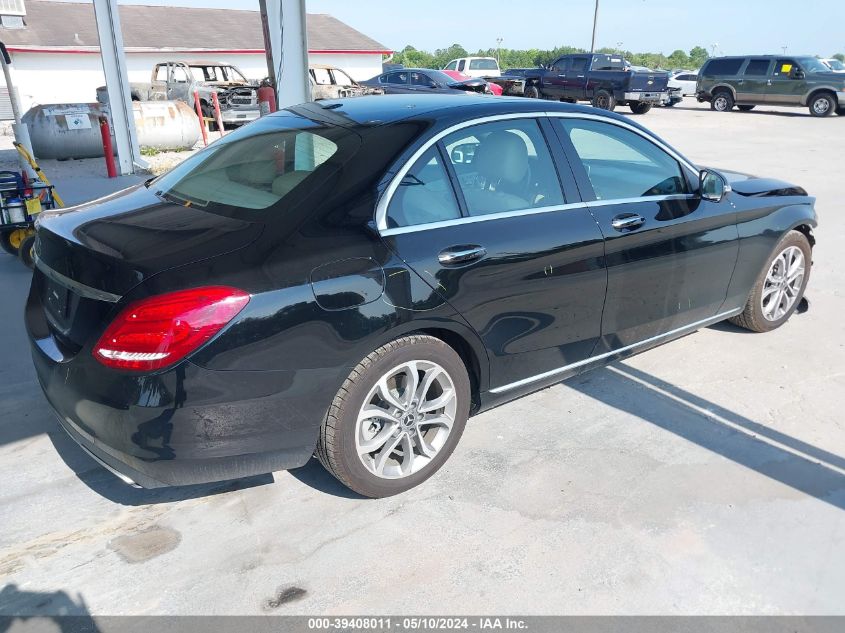 2018 Mercedes-Benz C 300 VIN: 55SWF4JB8JU278419 Lot: 39408011