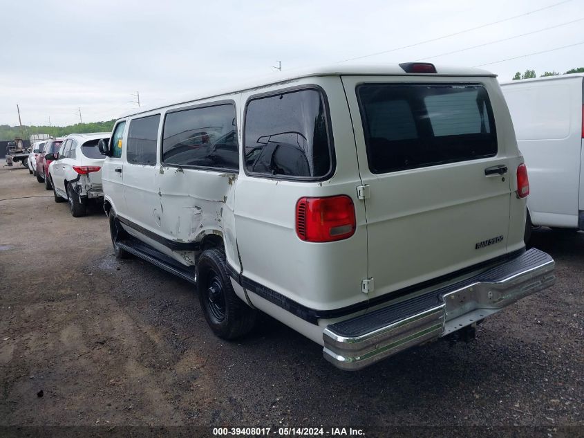 2000 Dodge Ram Wagon 3500 VIN: 2B5WB35YXYK175329 Lot: 39408017