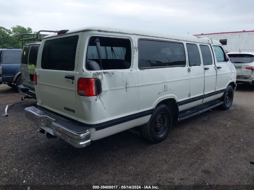 2000 Dodge Ram Wagon 3500 VIN: 2B5WB35YXYK175329 Lot: 39408017