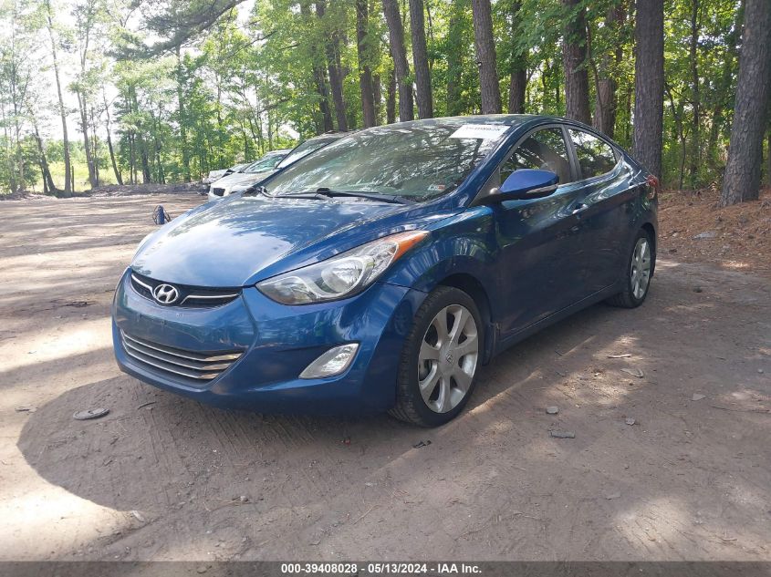 2013 Hyundai Elantra Limited VIN: KMHDH4AE3DU946096 Lot: 39408028