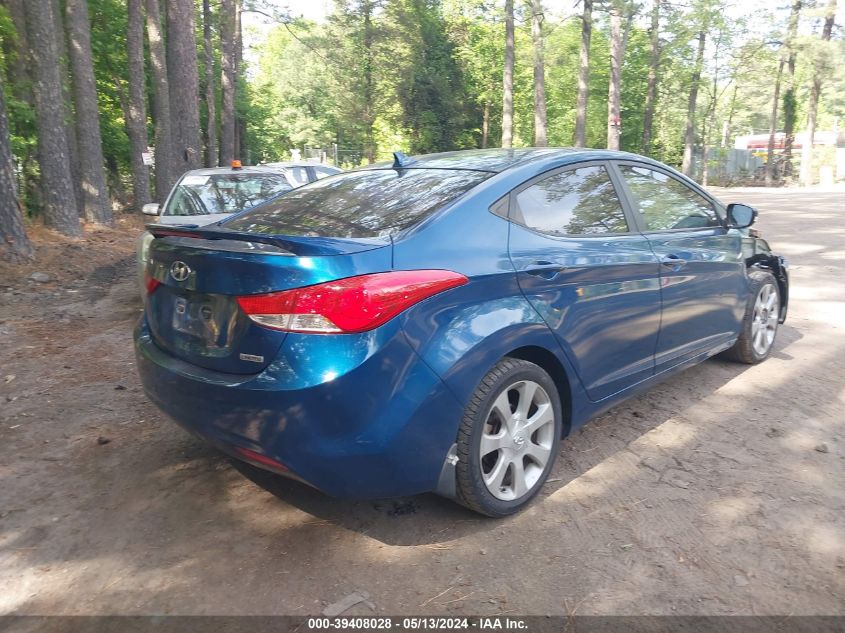 2013 Hyundai Elantra Limited VIN: KMHDH4AE3DU946096 Lot: 39408028