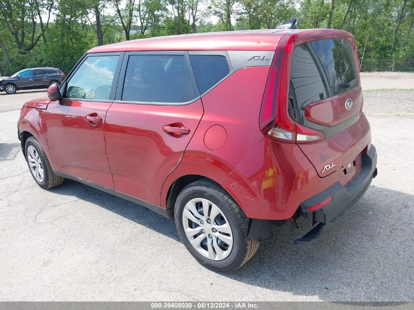 2020 Kia Soul Lx VIN: KNDJ23AU1L7106633 Lot: 39408030