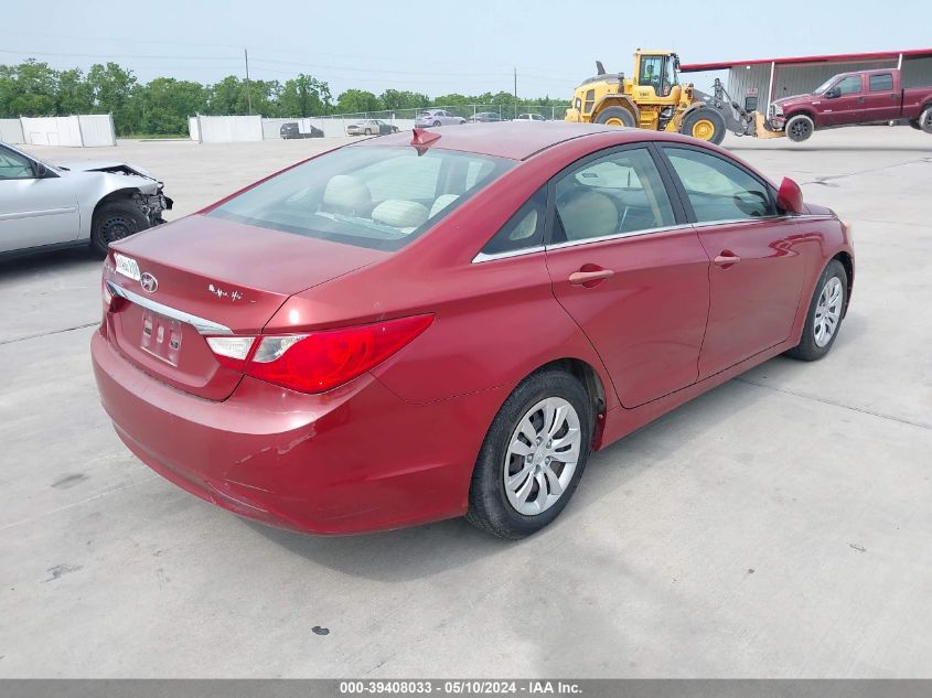 2012 Hyundai Sonata Gls VIN: 5NPEB4AC8CH441558 Lot: 39408033