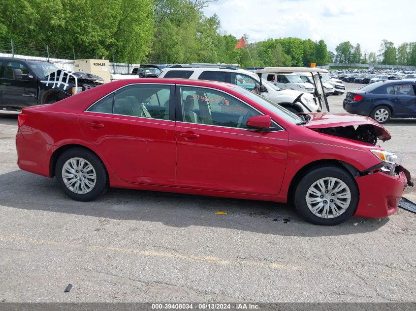 2012 Toyota Camry L VIN: 4T4BF1FK5CR241265 Lot: 39408034
