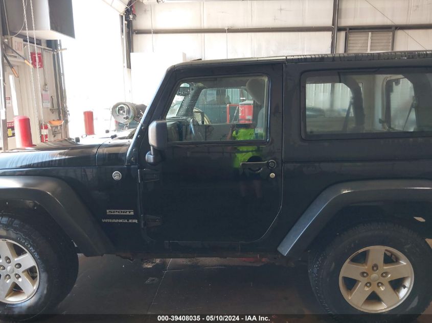 2015 Jeep Wrangler Sport VIN: 1C4AJWAG3FL698546 Lot: 39408035