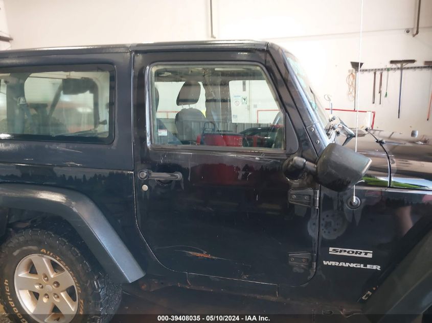 2015 Jeep Wrangler Sport VIN: 1C4AJWAG3FL698546 Lot: 39408035