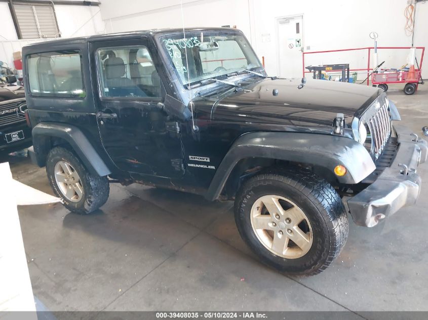 2015 Jeep Wrangler Sport VIN: 1C4AJWAG3FL698546 Lot: 39408035