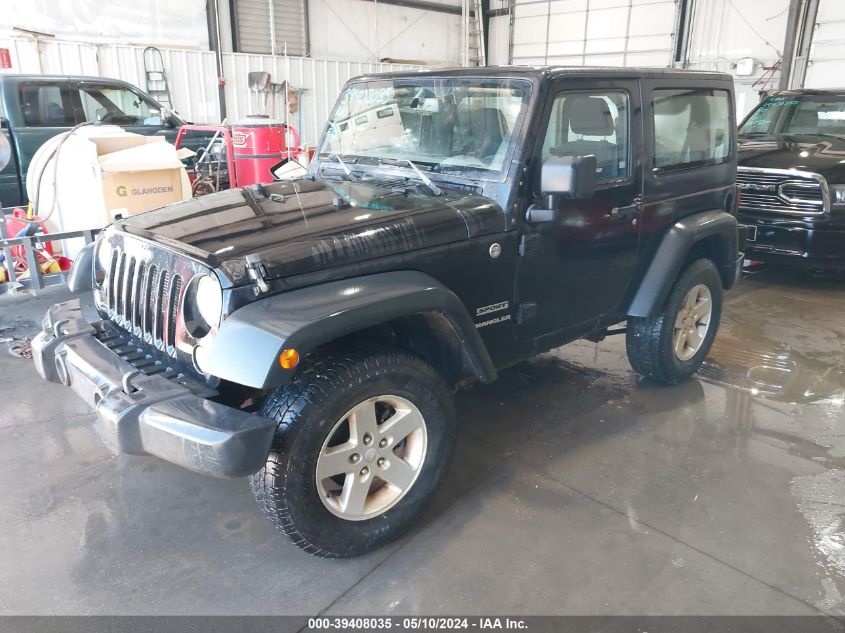 2015 Jeep Wrangler Sport VIN: 1C4AJWAG3FL698546 Lot: 39408035