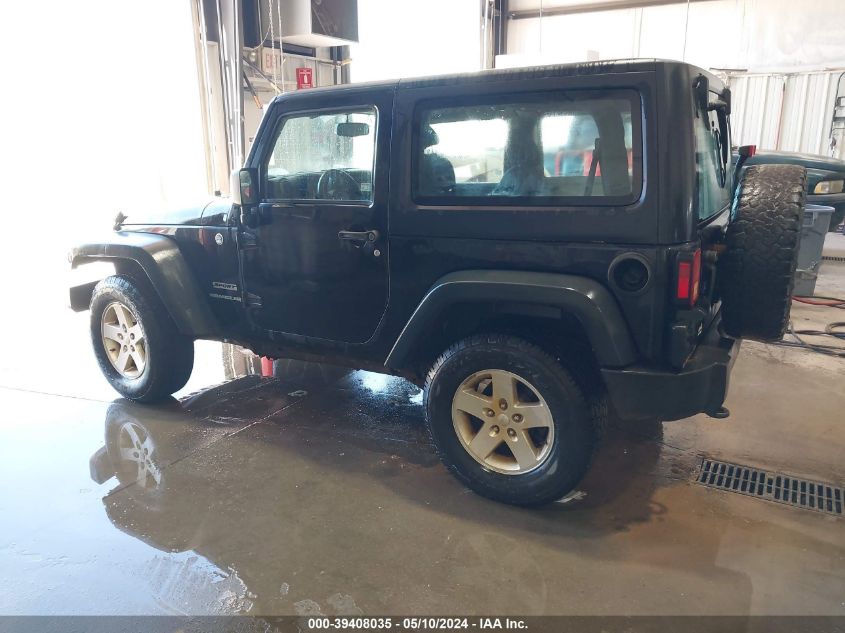 2015 Jeep Wrangler Sport VIN: 1C4AJWAG3FL698546 Lot: 39408035