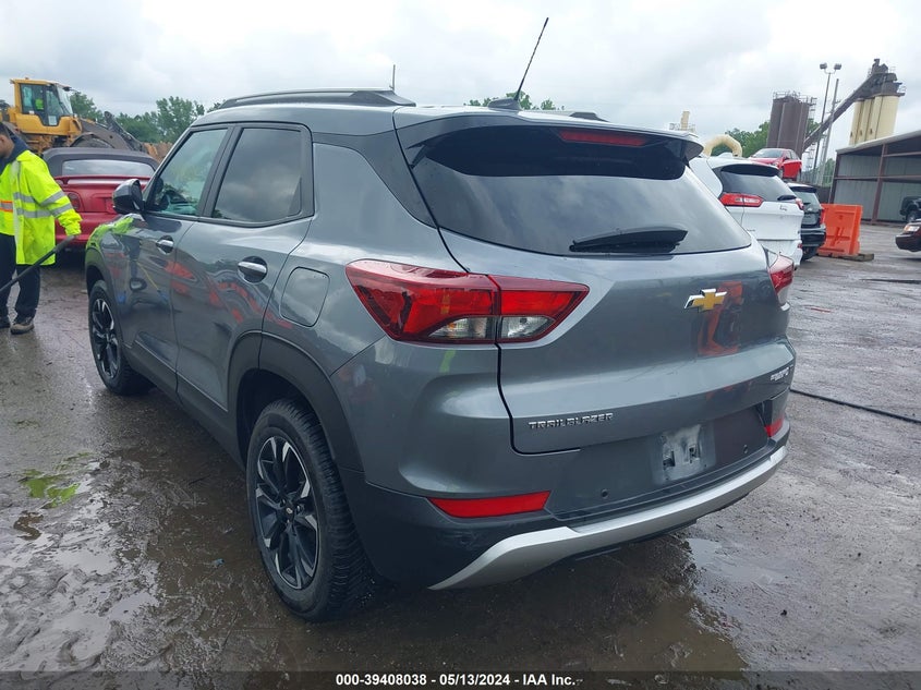 VIN KL79MPSL8MB011217 2021 CHEVROLET TRAILBLAZER FWD LT