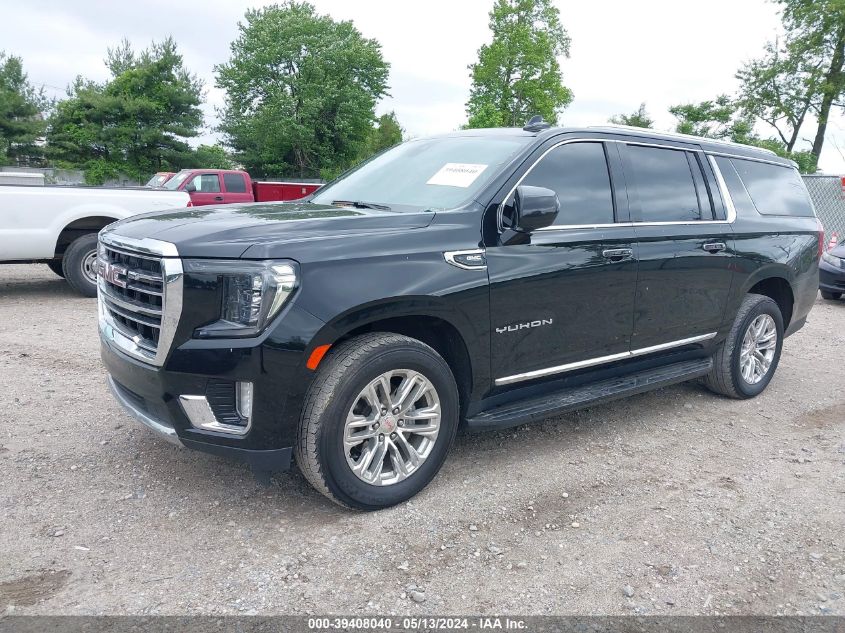 2021 GMC Yukon Xl 4Wd Slt VIN: 1GKS2GKD3MR257297 Lot: 39408040