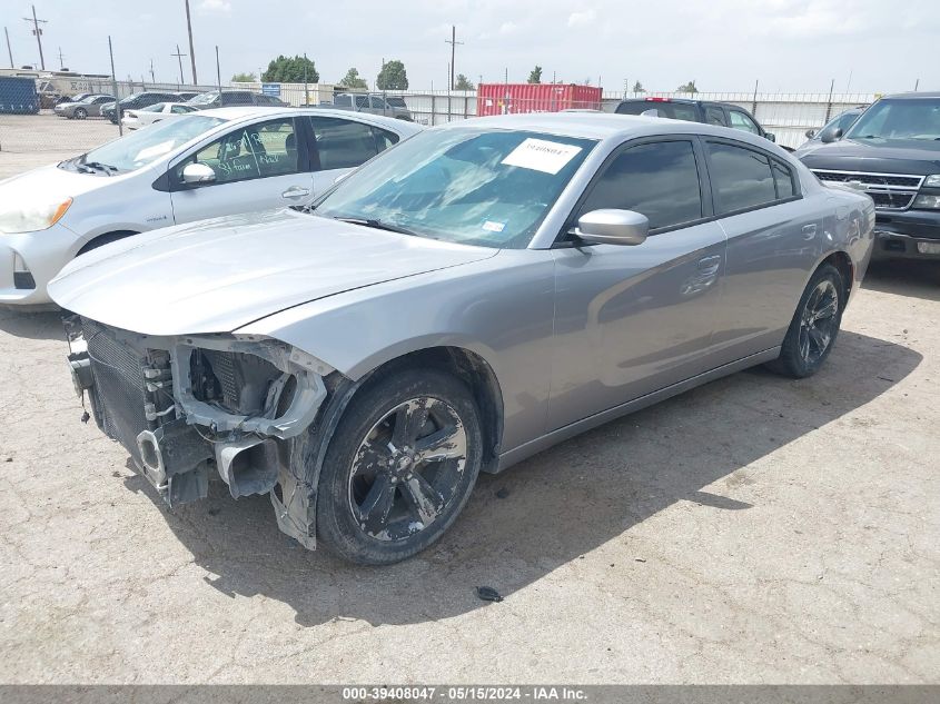 2016 Dodge Charger Sxt VIN: 2C3CDXHG3GH187319 Lot: 39408047