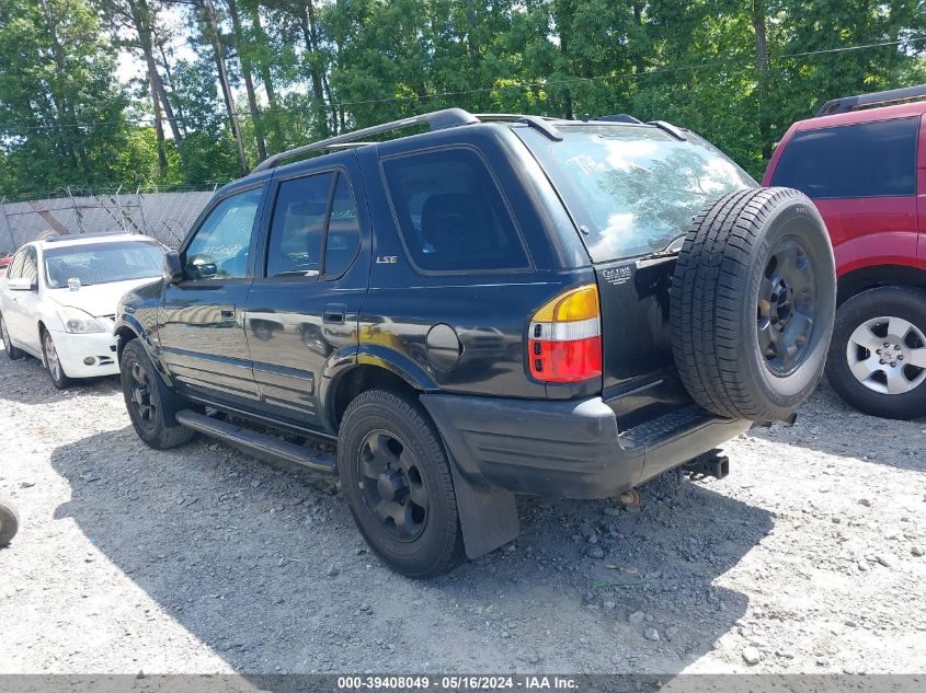 1999 Isuzu Rodeo Ls/Lse/S VIN: 4S2CM58W5X4323152 Lot: 39408049