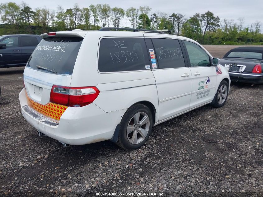 2005 Honda Odyssey Touring VIN: 5FNRL38835B053391 Lot: 39408055