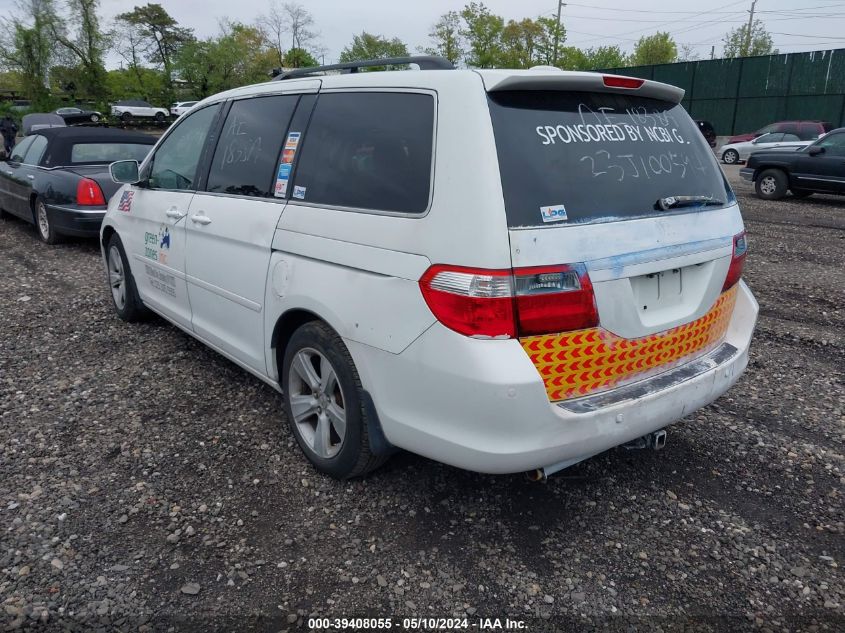 2005 Honda Odyssey Touring VIN: 5FNRL38835B053391 Lot: 39408055