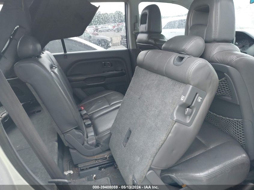 2004 Honda Pilot Ex-L VIN: 2HKYF185X4H587680 Lot: 39408059