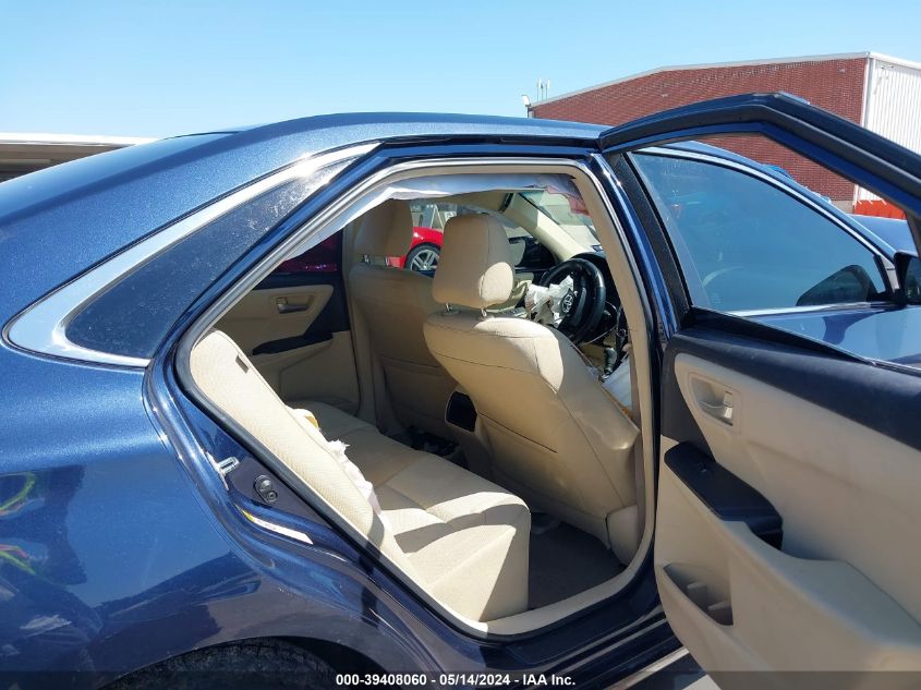 2015 Toyota Camry Le VIN: 4T4BF1FK5FR471540 Lot: 39408060