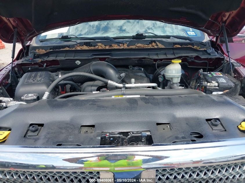 2017 Ram 1500 Lone Star Silver 4X2 5'7 Box VIN: 1C6RR6LTXHS752057 Lot: 39408067