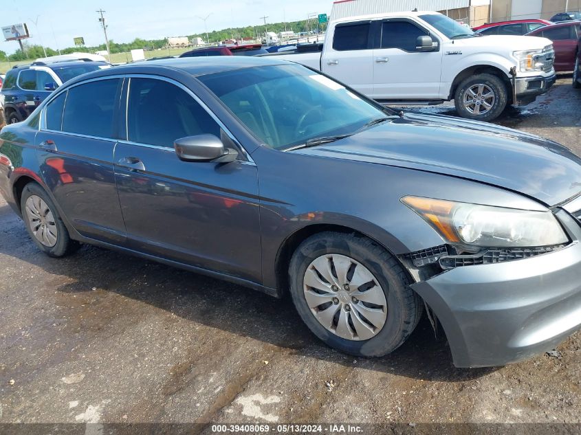 2012 Honda Accord 2.4 Lx VIN: 1HGCP2F3XCA139624 Lot: 39408069