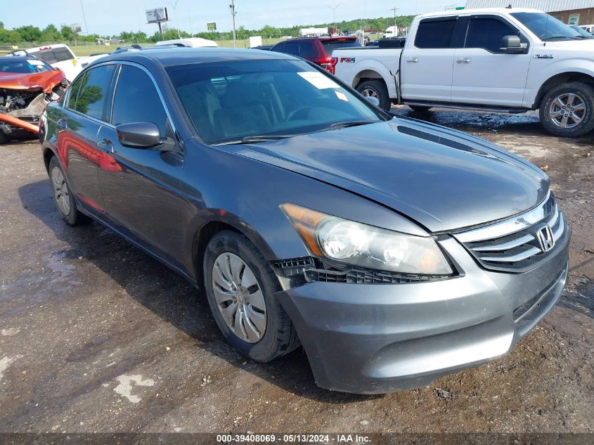 2012 Honda Accord 2.4 Lx VIN: 1HGCP2F3XCA139624 Lot: 39408069