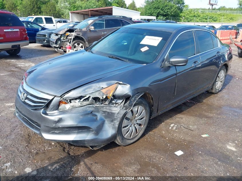 2012 Honda Accord 2.4 Lx VIN: 1HGCP2F3XCA139624 Lot: 39408069