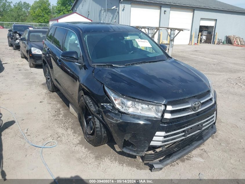 2017 Toyota Highlander Le VIN: 5TDBZRFH1HS431584 Lot: 39408074