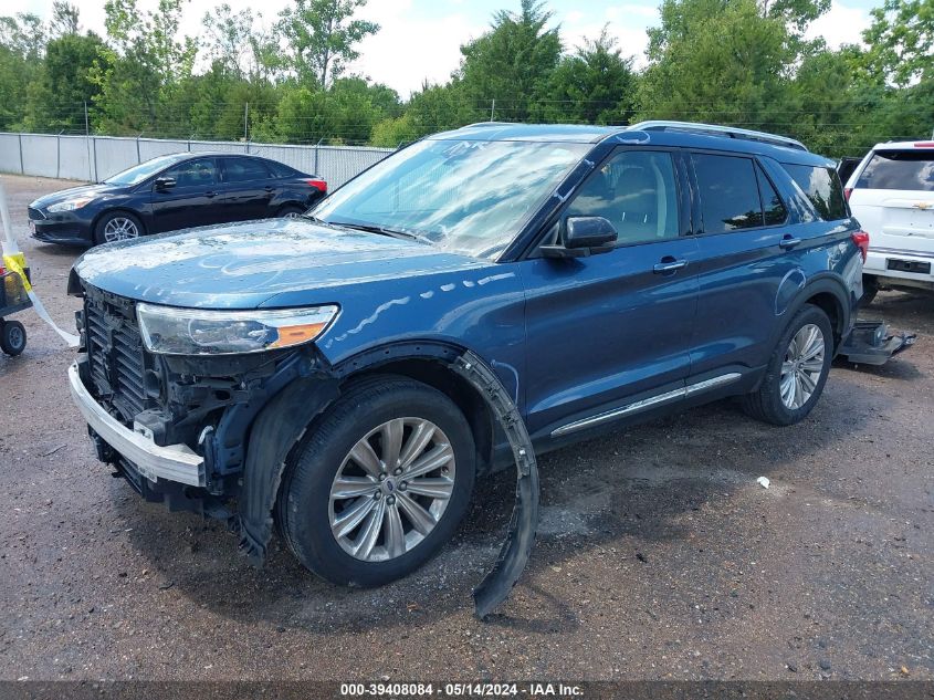 2020 Ford Explorer Limited VIN: 1FMSK7FHXLGB09677 Lot: 39408084