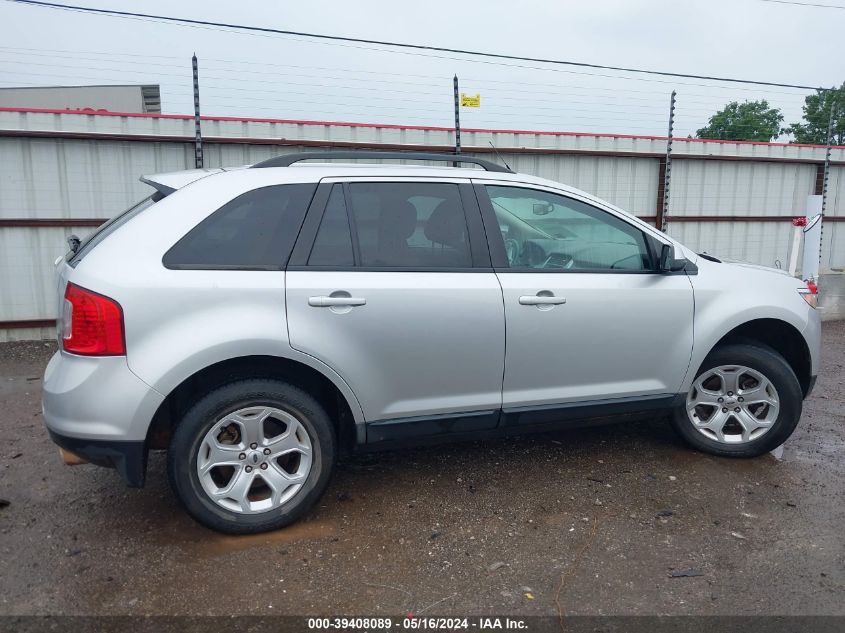 2013 Ford Edge Sel VIN: 2FMDK3JC7DBC36781 Lot: 39408089